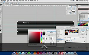 Tutoriel Photoshop n°1 - Designer un menu animé en boutons glossy web 2.0