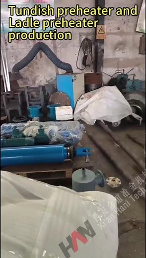 HANI: Ladle Preheater & Tundish Preheater - Preheating Systems for Steel Plants