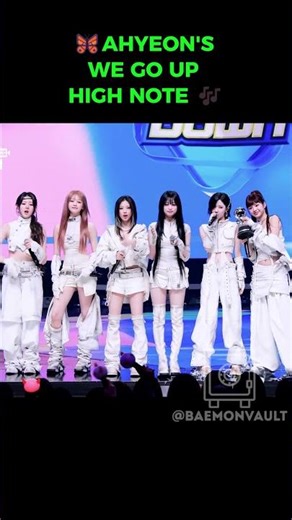Ahyeon Breaks Down on Stage After Hitting EPIC High Note