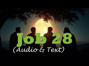 Job 28 | KJV AUDIO BIBLE (With Text & Images)