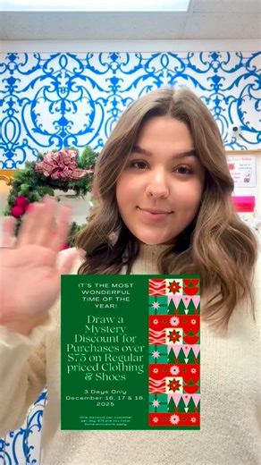 It’s the most wonderful time of the year! Come in store and pull a discount from our tree for purchases over $75 for 3 DAYS ONLY!! You won’t want to miss this 😍 #resaletherapy #shoplocal #whatinyourpinkbag Disclaimer Coco’s Corner sells pre-owned goods. We are not affiliated, endorsed, or connected with any brands that we post. We use 3rd party authentication service when requested. | Coco's Corner