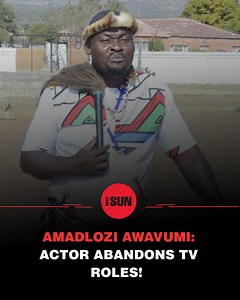6.3K views · 22 reactions | WATCH: Amadlozi awavumi: Actor abandons...
