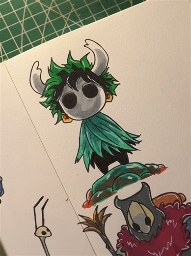 Drawing Hollow Knight: Step-by-Step Tutorial