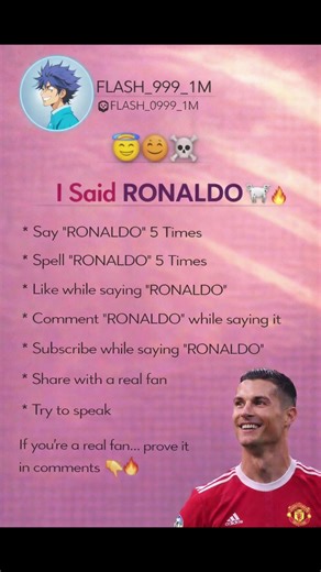RONALDO Fans Only 😈🔥 Can You Say It 5 Times Without Mistake? 🐐 | Ultimate Challenge #challengemania