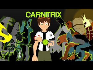 Ben 10 carnitrix aliens | #sticknodesproanimation #carnitrix