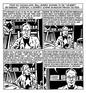 Daily Cross Hatch interview with Weather Underground member Bill Ayers about his graphic novel