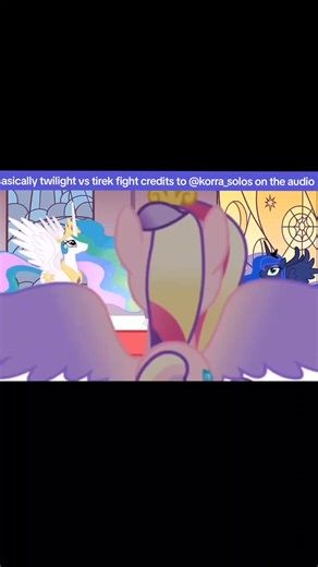 Basically the twilight vs tirek fight credits to @korra_solos on the audio #twilightsparkle #tirekmlp #mlp