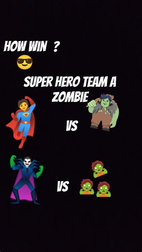 super hero team subscribe and zombie team like