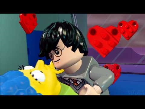 LEGO Dimensions - Harry Potter Replaces Homer in All Simpsons Cutscenes