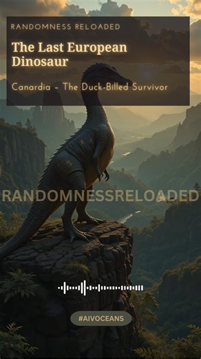 Meet Canardia, the last duck-billed dinosaur of Europe 🦖🌍 A rare glimpse into prehistoric life just before the extinction event that changed Earth forever. Fascinating, mysterious, and unforgettable. #Canardia #Dinosaurs #PrehistoricLife #DuckBilledDinosaur #DinosaurDiscovery #Fossils #AncientHistory #Paleontology #DinosaurFacts #PrehistoricAnimals | Randomness Reloaded
