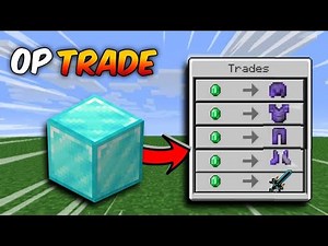 Minecraft, But Blocks Trade SUPER OP Items | mod download | minecraft 1.20 modes