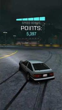 Toyota Corolla GT-S AE86 Reward Car Need for Speed Carbon