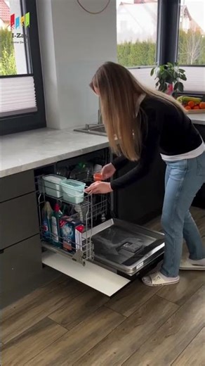 Smart Dish Washer for Organized Kitchen 🍽️ Easy Cleaning & Space Saving Solution