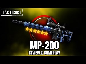 Tacticool Game : New Sniper Rifle MP-200 | Everything you need to know about it! Detailed Review!