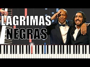 Lagrimas Negras - Bevo Valdes y El Cigala (Flamenco) - HARD Piano Tutorial ✔️