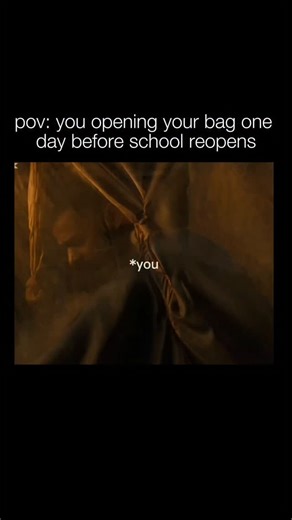 Meme • Every plots explained on Instagram: "😬 pov: you opening your bag one day before school reopens realising your lunchbox has evolved into a new species because you “forgot” to wash it for 30 straight days and now the smell alone can end your whole bloodline standing there accepting your fate like a true warrior knowing your mom’s gonna finish you before sunrise The video shows opening their school bag finding an old lunchbox left untouched for a month with stains and leftovers turned into 