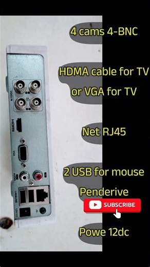 What is cctv? Dvr? Bnc? Vga and hdma? Full details about cctv? #cctvcamera #cctv #cctvwork #viral