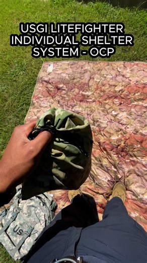 🎪🪖 USGI Litefighter Individual Shelter System – OCP Be ready for the outdoors with the Litefighter 1 Individual Shelter System, a genuine USGI military issue tent in OCP (Operational Camouflage Pattern). Designed for soldiers in the field, it’s compact, durable, and perfect for camping or emergency use. ✅ Lightweight & Compact – Easy to carry and pack in your ruck ✅ All-Weather Protection – Waterproof rainfly with tub floor keeps you dry ✅ OCP Camouflage – Blends into natural environments for 