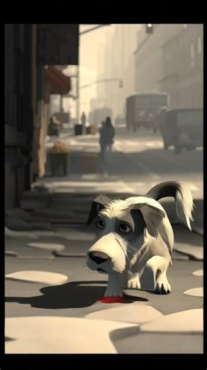 sad dog cartoon #cartoonforkids #cartoonshorts #cartoonstory