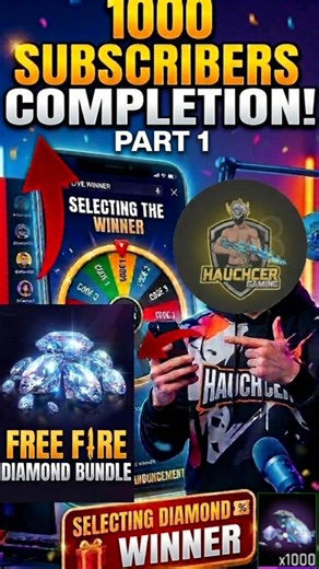 free diamond giveaway for my SUBSCRIBER ❤️/giving free diamond #freefire #freediamond