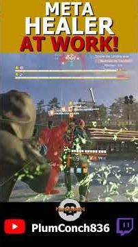 Sub 7min Incursion😮META HEALER build at work! Division 2 #division2 #pve