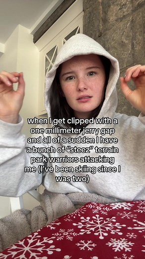 live boi I’m not impressed by your little jumps leave me alone #skiing #skitok #jerrygap #snowboard #steez