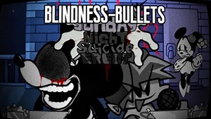 与复发中门对狙！FNF国人模组:SNSE Blindness-bullets复发鼠单曲无伤近GFC实机演示！