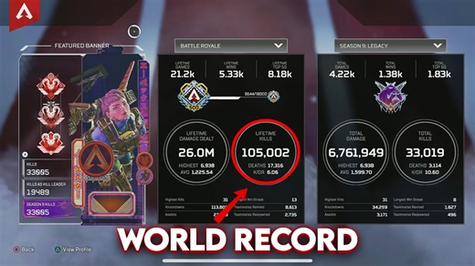 10 Apex Legends world records broken in one unbelievable session