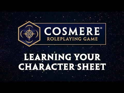 Learning Your Cosmere RPG Character Sheet | Let's Play the Cosmere RPG