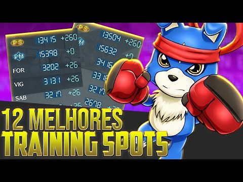 TOP 12 MELHORES SPOTS DE TREINO EM DIGIMON WORLD: NEXT ORDER (TRAINING SPOTS)