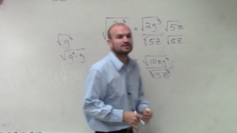 How to simplify the root of a rational expression