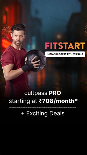47M views · 85 reactions |  India’s Biggest Fitness Sale is LIVE!  Grab your cultpass at lowest prices! | cult | Facebook