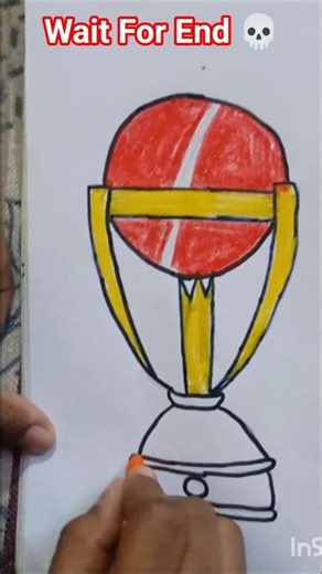 Drawing Of Cricket World Cup #trending #drawing #art