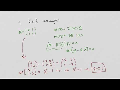 Quantum Mechanics - 4.5 - Eigenvalues and Eigenvectors