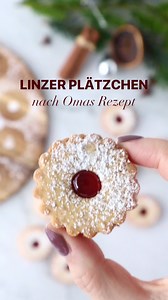 Anzeige | Linzer Plätzchen nach Omas Rezept 🥰 Die Linzer Plätzchen gehören unbedingt in die Weihnachtsbäckerei. Gefüllt mit Johannisbeer- oder Himbeermarmelade sind sie einfach ein toller Klassiker in der Weihnachtszeit. Ihr könnt sie mit beliebigen Ausstechen zubereiten und auch das Loch in der Mitte abwandeln. Die klassische Form besteht aus einem kreisrunden welligen Ausstecher und einem Loch in der Mitte. Sie werden auch Spitzbuben oder Hildabrötchen genannt. Das ganze Rezept findet ihr aus