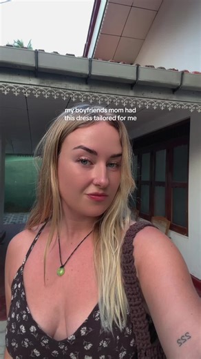 Surprising Dress Tailored by Boyfriend's Mom