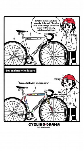 Bike Frame Sticker Ideas for Cycling Enthusiasts