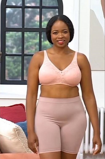 QVC Blair modeling underwear 7410