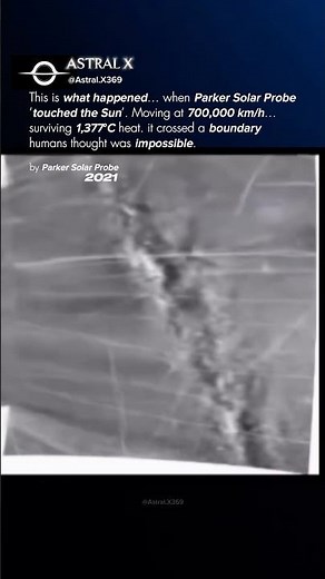Humans Finally Touched the Sun #shorts #space