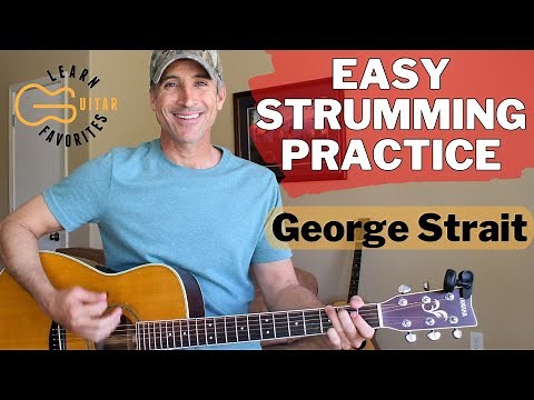 Learn the EASIEST Song to play by George Strait | The Cowboy Rides Away Acoustic Tutorial