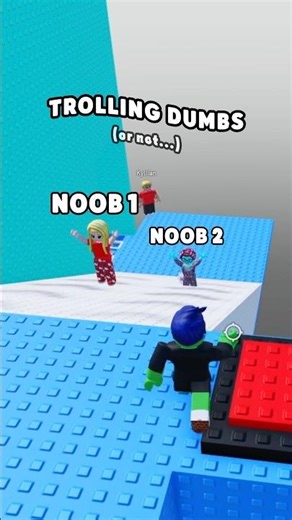 😎trolling dumbs plot twist in roblox