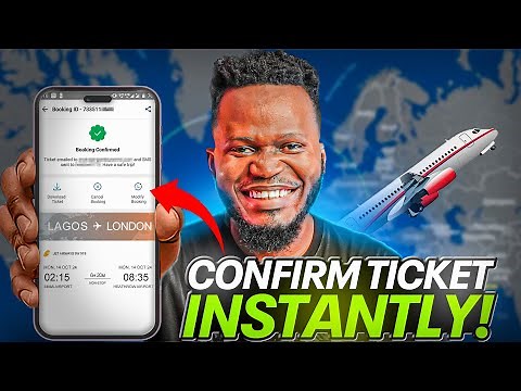 How To Confirm Your Flight Tickets Online for FREE | This is Easy