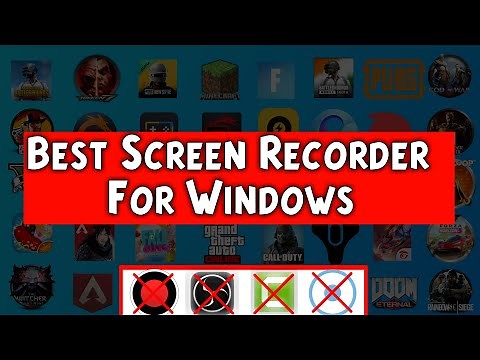 Best Screen Recoder For Low end computer pc laptop | Best Free Recording Software for Gaming