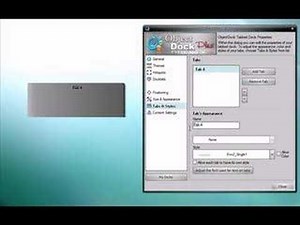 Creating an ObjectDock Drawer