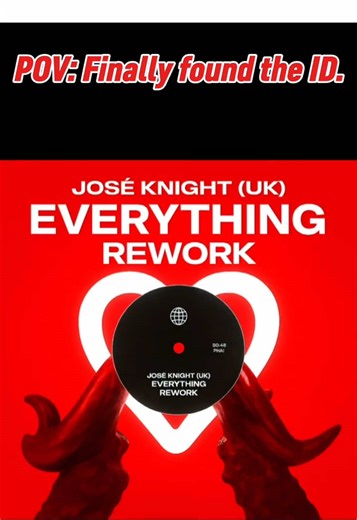 Everything: The Remix POV: You finally found the ID you’ve been chasing since the festival. #JoseKnight, #EverythingRemix, #TechHouse, #FestivalID, #NewMusic