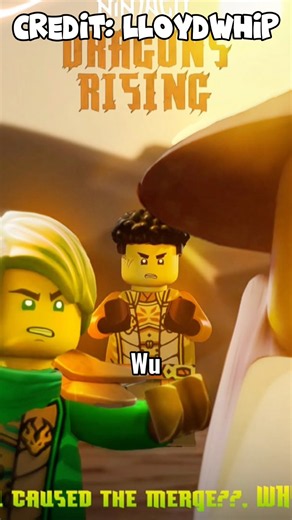 Lloyd Is Becoming Master Wu In Ninjago Dragons Rising!|#ninjago #ninjagodragonsrising #lego #shorts