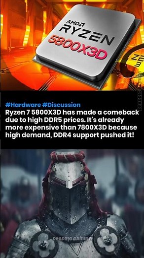 Ryzen 7 5800X3D made a comeback!