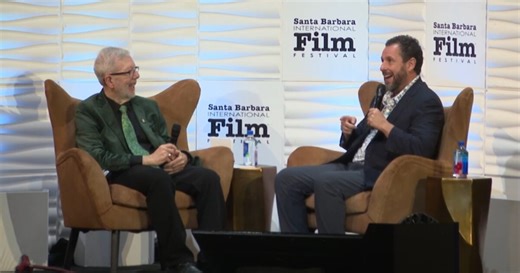 Adam Sandler honored at the Santa Barbara International Film Festival