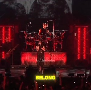 Never Too Late | Live 2008| Three Days Grace 🖤 | Gothic to Death