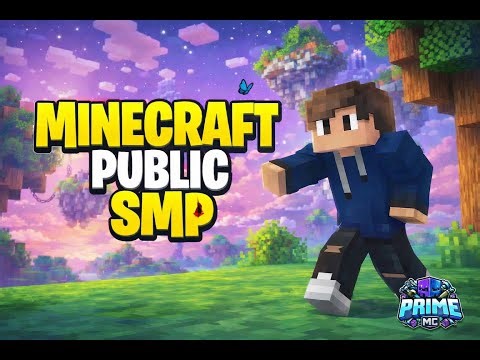 Minecraft Primemc SURVIVAL SERVER Java+pe 24/7 Join NOW | Minecraft Hindi |Day-3 #Unknown_GamingYT
